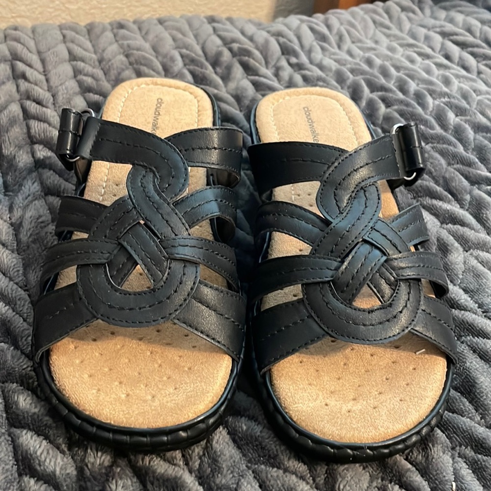 Black sandals